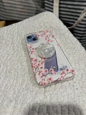 iPhone 13: Cherry Blossom Case, Phone Grip, Lens Protectors,Screen Protectors